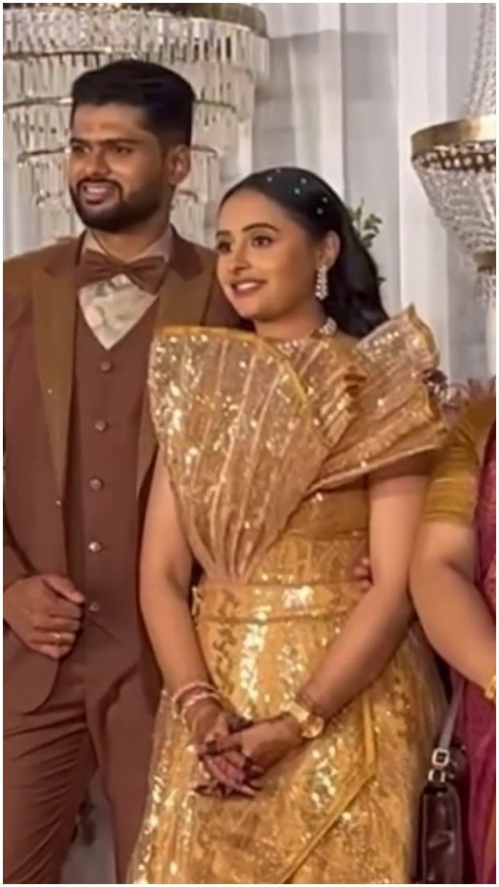 ಸಂಜನಾ ಬುರ್ಲಿ ಅದ್ದೂರಿ ಆರತಕ್ಷತೆ ವಿಡಿಯೋ