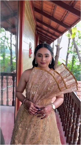 ಮದುವೆಗೆ ಹೇಗೆ ರೆಡಿ ಆಗಿದ್ರು ನೋಡಿ ಸಂಜನಾ ಬುರ್ಲಿ