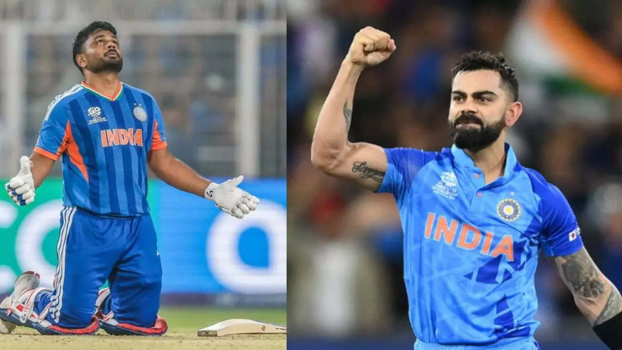 ಟಿ20 ವಿಶ್ವಕಪ್‌ನ ಸೆಮಿಫೈನಲ್ ಮತ್ತು ಫೈನಲ್‌ನಲ್ಲಿ ಐವತ್ತಕ್ಕೂ ಹೆಚ್ಚು ಸ್ಕೋರ್‌ಗಳನ್ನು ಗಳಿಸಿದ ಮೊದಲ ಭಾರತೀಯ ಆರಂಭಿಕ ಆಟಗಾರ ಸಂಜು ಸ್ಯಾಮ್ಸನ್. ಹಾಗೆಯೇ ಈ ಸಾಧನೆ ಮಾಡಿದ ಎರಡನೇ ಭಾರತೀಯ ಎಂಬ ಹೆಗ್ಗಳಿಕೆಗೂ ಸಂಜು ಪಾತ್ರರಾಗಿದ್ದಾರೆ. ಸಂಜುಗೂ ಮೊದಲು ವಿರಾಟ್ ಕೊಹ್ಲಿ 2014 ರ ವಿಶ್ವಕಪ್​ನಲ್ಲಿ ಈ ಸಾಧನೆ ಮಾಡಿದ್ದರು. ಹಾಗೆಯೇ ವಿರಾಟ್ ಕೊಹ್ಲಿ ಮತ್ತು ಕೆಎಲ್ ರಾಹುಲ್ ನಂತರ ಟಿ20 ವಿಶ್ವಕಪ್‌ನಲ್ಲಿ ಸತತ ಮೂರು ಅರ್ಧಶತಕಗಳನ್ನು ಬಾರಿಸಿದ ಆಟಗಾರ ಎಂಬ ಹೆಗ್ಗಳಿಕೆಗೆ ಸಂಜು ಸ್ಯಾಮ್ಸನ್ ಪಾತ್ರರಾಗಿದ್ದಾರೆ.
