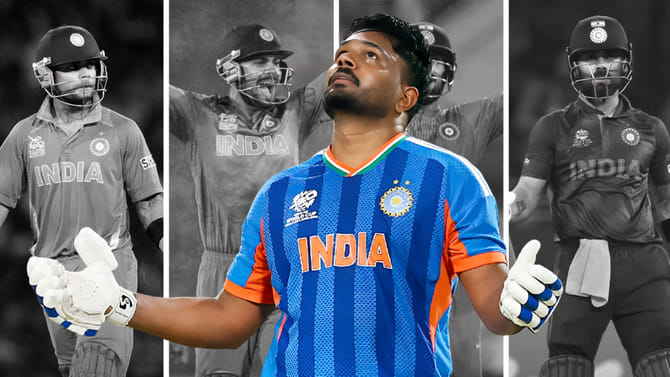 Sanju Samson: ಶತಕ ಮಿಸ್... ವಿರಾಟ್ ಕೊಹ್ಲಿ ದಾಖಲೆ ಉಡೀಸ್