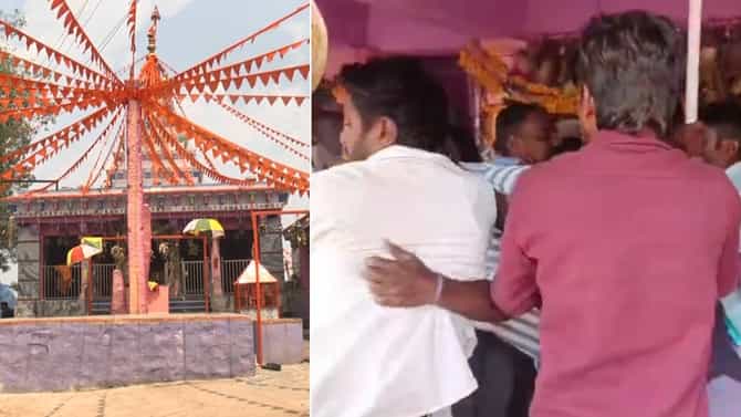 ದೇವಸ್ಥಾನದ ಕಟ್ಟೆ ಮೇಲೆ ಕೂತಿದ್ದಕ್ಕೆ ನೌಕರ ಸೇರಿ ಮರ್ತೋವನ ಮೇಲೆ ಹಲ್ಲೆ
