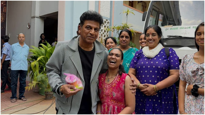 ಅಥಣಿಯಿಂದ ಶಿವಣ್ಣನ ನೋಡಲು ಬೆಂಗಳೂರಿಗೆ ಬಂದ ವಿಶೇಷ ಚೇತನ ಅಭಿಮಾನಿ