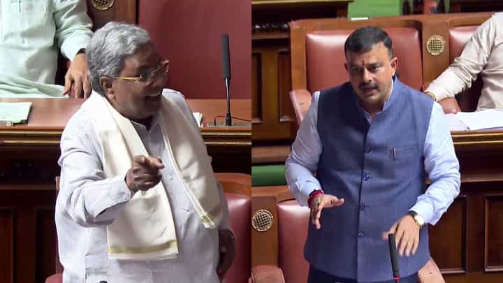 ಹೈಕಮಾಂಡ್ ಮಾತು ಯಾರು ಕೇಳಬೇಕು? : ಸಿಎಂ ಸಿದ್ದರಾಮಯ್ಯ, ಸುನಿಲ್ ಕುಮಾರ್ ನಡುವೆ ಜಟಾಪಟಿ ಹೈಕಮಾಂಡ್ ಮಾತು ಯಾರು ಕೇಳಬೇಕು? : ಸಿಎಂ ಸಿದ್ದರಾಮಯ್ಯ, ಸುನಿಲ್ ಕುಮಾರ್ ನಡುವೆ ಜಟಾಪಟಿ
