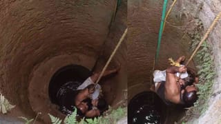 ಬಾವಿಗೆ ಬಿದ್ದರೂ  ಪವಾಡ ಸದೃಶ್ಯವಾಗಿ ಬದುಕುಳಿದ 2 ವರ್ಷದ ಮಗು