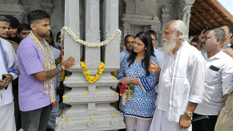 ಕಾಪು ಮಾರಿಯಮ್ಮನ ಸನ್ನಿಧಿಗೆ ಭೇಟಿ ನೀಡಿದ ಬಳಿಕ ನಾಯಕನಾಗಿ ಆಯ್ಕೆ; ಇಷ್ಟರಲ್ಲೇ ಉಡುಪಿಗೆ ಬರಲಿರುವ ಸೂರ್ಯ