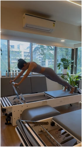 ನಟಿ ತಾನ್ಯಾ ಹೋಪ್ ವರ್ಕೌಟ್ ಹೇಗಿದೆ ನೋಡಿ