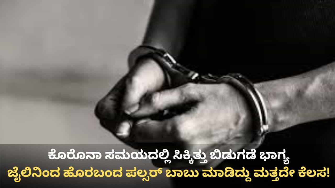 ಮದುವೆ ಮನೆಗಳೇ ಈತನ ಟಾರ್ಗೆಟ್: ಕುಖ್ಯಾತ ಕಳ್ಳ ಪಲ್ಸರ್ ಬಾಬು ಅರೆಸ್ಟ್; 42 ಲಕ್ಷ ರೂ.ಗೂ ಅಧಿಕ ಮೌಲ್ಯದ ಸ್ವತ್ತು ವಶ! ಮದುವೆ ಮನೆಗಳೇ ಈತನ ಟಾರ್ಗೆಟ್: ಕುಖ್ಯಾತ ಕಳ್ಳ ಪಲ್ಸರ್ ಬಾಬು ಅರೆಸ್ಟ್; 42 ಲಕ್ಷ ರೂ.ಗೂ ಅಧಿಕ ಮೌಲ್ಯದ ಸ್ವತ್ತು ವಶ!