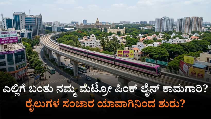 ನಮ್ಮ ಮೆಟ್ರೋ ಪಿಂಕ್ ಲೈನ್ ಆರಂಭಕ್ಕೆ ಭರದ ಸಿದ್ಧತೆ: ನಾಳೆಯಿಂದ ಪರಿಶೀಲನಾ ಕಾರ್ಯ ಶುರು