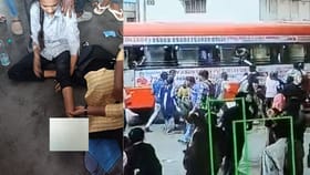 ಬಸ್ ಸೀಟ್ ಹಿಡಿಯುವ ಆತುರ ತಂದ ಆಪತ್ತು!