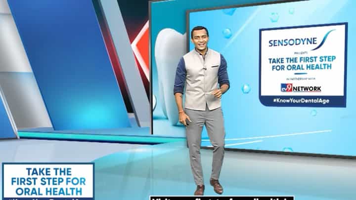 TV9-Sensodyne Campaign | ನಿಮ್ಮ ಹಲ್ಲುಗಳ ವಯಸ್ಸು ನಿಮ್ಮ ವಯಸ್ಸಿಗಿಂತ ಹೆಚ್ಚಾಗಿದೆಯೇ? ಡೆಂಟಲ್ ಏಜಿಂಗ್ನ್ನು ಅರ್ಥಮಾಡಿಕೊಳ್ಳಿ TV9-Sensodyne Campaign | ನಿಮ್ಮ ಹಲ್ಲುಗಳ ವಯಸ್ಸು ನಿಮ್ಮ ವಯಸ್ಸಿಗಿಂತ ಹೆಚ್ಚಾಗಿದೆಯೇ? ಡೆಂಟಲ್ ಏಜಿಂಗ್ನ್ನು ಅರ್ಥಮಾಡಿಕೊಳ್ಳಿ