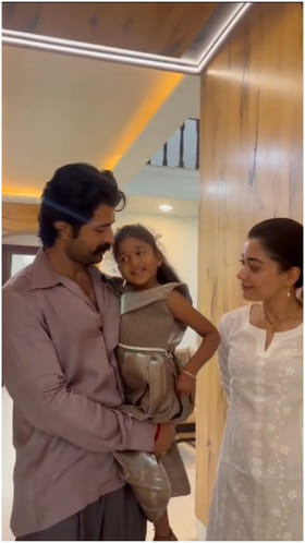 ಬಾಲಕಿಯ ಆಸೆ ಈಡೇರಿಸಿದ ರಶ್ಮಿಕಾ