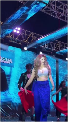 ಊರ್ವಶಿ ರೌಟೇಲಾ ಡ್ಯಾನ್ಸ್​​ಗೆ ಪಡ್ಡೆಗಳು ಫಿದಾ