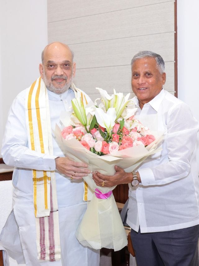 ಅಮಿತ್ ಶಾ ಭೇಟಿಯಾದ ವಿ. ಸೋಮಣ್ಣ