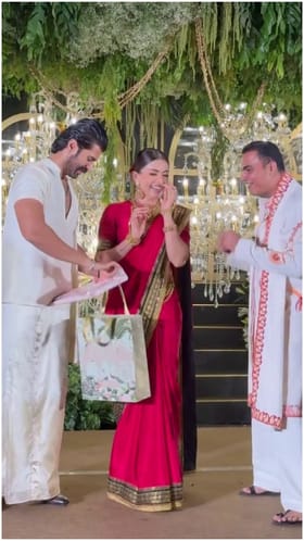 ಉಡುಗೊರೆಯನ್ನು ಕೊಟ್ಟಲ್ಲೇ ಓಪನ್ ಮಾಡಿದ ವಿರೋಶ್