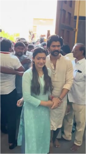 ರಣಬಲಿ ಸೆಟ್​​ಗೆ ಮರಳಿದ ವಿಜಯ್ ದೇವರಕೊಂಡ-ರಶ್ಮಿಕಾ ಮಂದಣ್ಣ