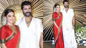 ಆರತಕ್ಷತೆಯಲ್ಲೂ ವಿಶೇಷ ಉಡುಗೆ ಧರಿಸಿದ ರಶ್ಮಿಕಾ-ವಿಜಯ್: ವಿಶೇಷತೆಯೇನು?