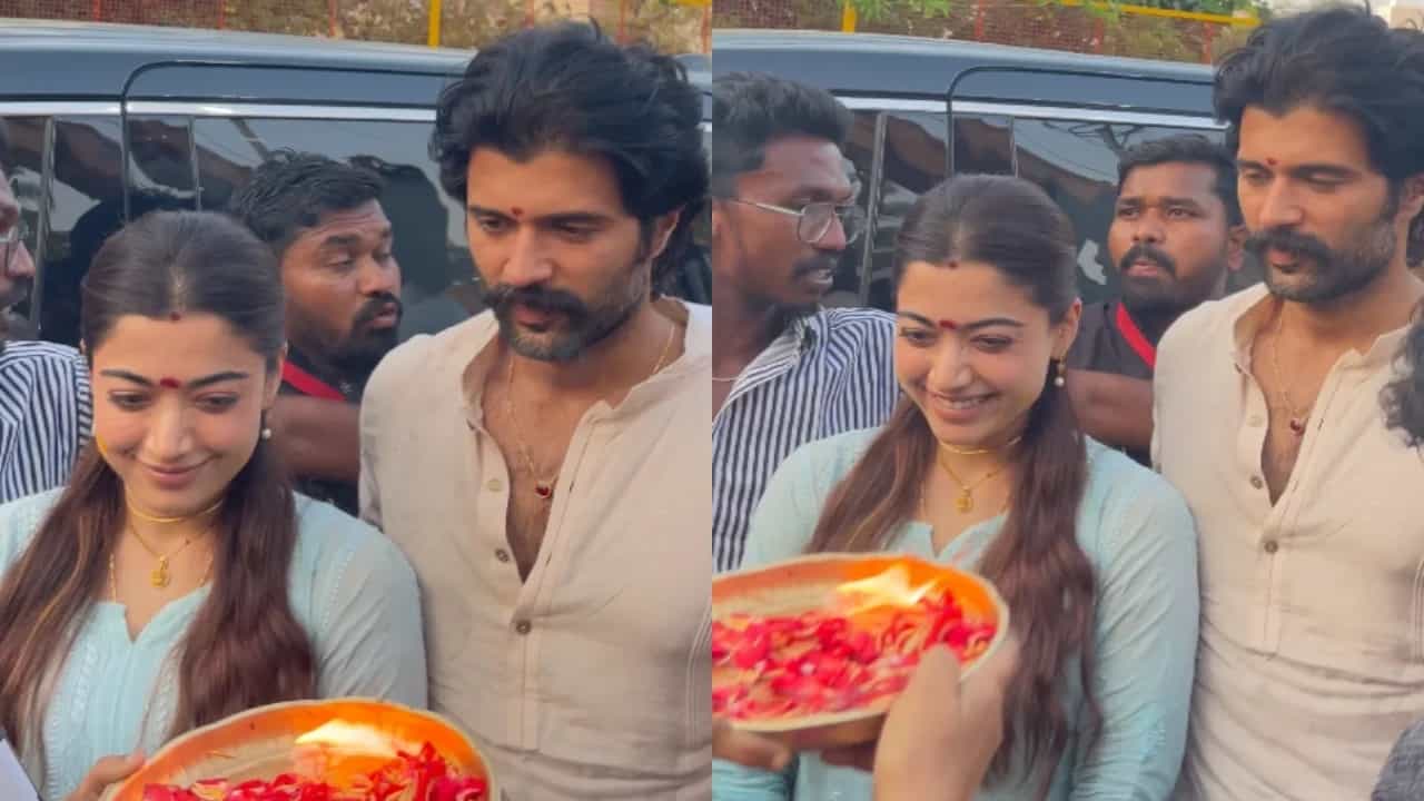 ಹನಿಮೂನ್ ಮುಗಿಸಿ ಒಟ್ಟಿಗೆ ಕೆಲಸಕ್ಕೆ ಮರಳಿದ ವಿಜಯ್-ರಶ್ಮಿಕಾಗೆ ಭರ್ಜರಿ ಸ್ವಾಗತ ಹನಿಮೂನ್ ಮುಗಿಸಿ ಒಟ್ಟಿಗೆ ಕೆಲಸಕ್ಕೆ ಮರಳಿದ ವಿಜಯ್-ರಶ್ಮಿಕಾಗೆ ಭರ್ಜರಿ ಸ್ವಾಗತ