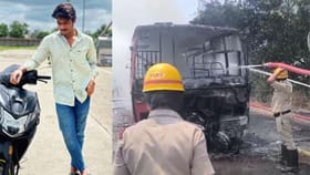 ಬಸ್​​ಗೆ ಬೈಕ್​​ ಡಿಕ್ಕಿಯಾಗಿ ಯುವಕ ಸಾವು: ಇದು ಅಪಘಾತವೋ? ಆತ್ಮಹತ್ಯೆಯೋ? 