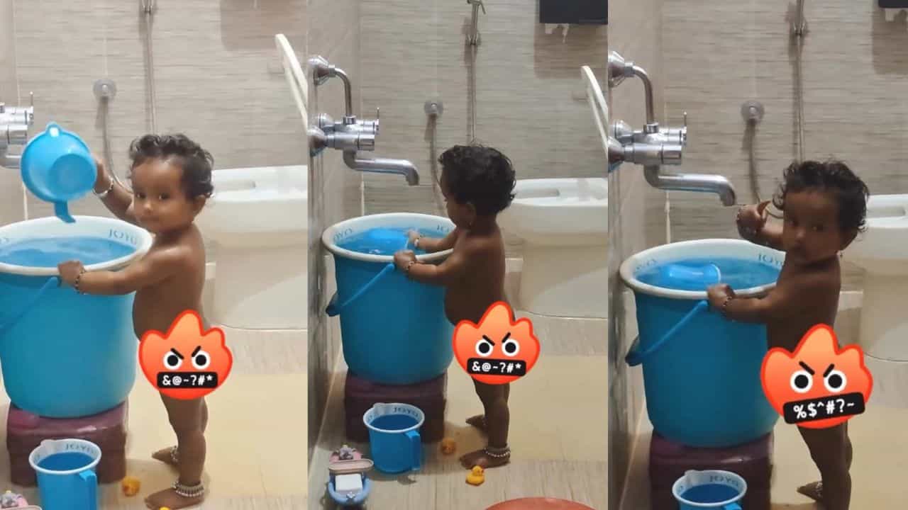 Video: ಸ್ನಾನ ಮಾಡಿಸ್ತೀನಿ ಅಂದದ್ದಕ್ಕೆ ಅಮ್ಮನಿಗೆ ವಾರ್ನಿಂಗ್ ಕೊಟ್ಟ ಪುಟಾಣಿ Video: ಸ್ನಾನ ಮಾಡಿಸ್ತೀನಿ ಅಂದದ್ದಕ್ಕೆ ಅಮ್ಮನಿಗೆ ವಾರ್ನಿಂಗ್ ಕೊಟ್ಟ ಪುಟಾಣಿ