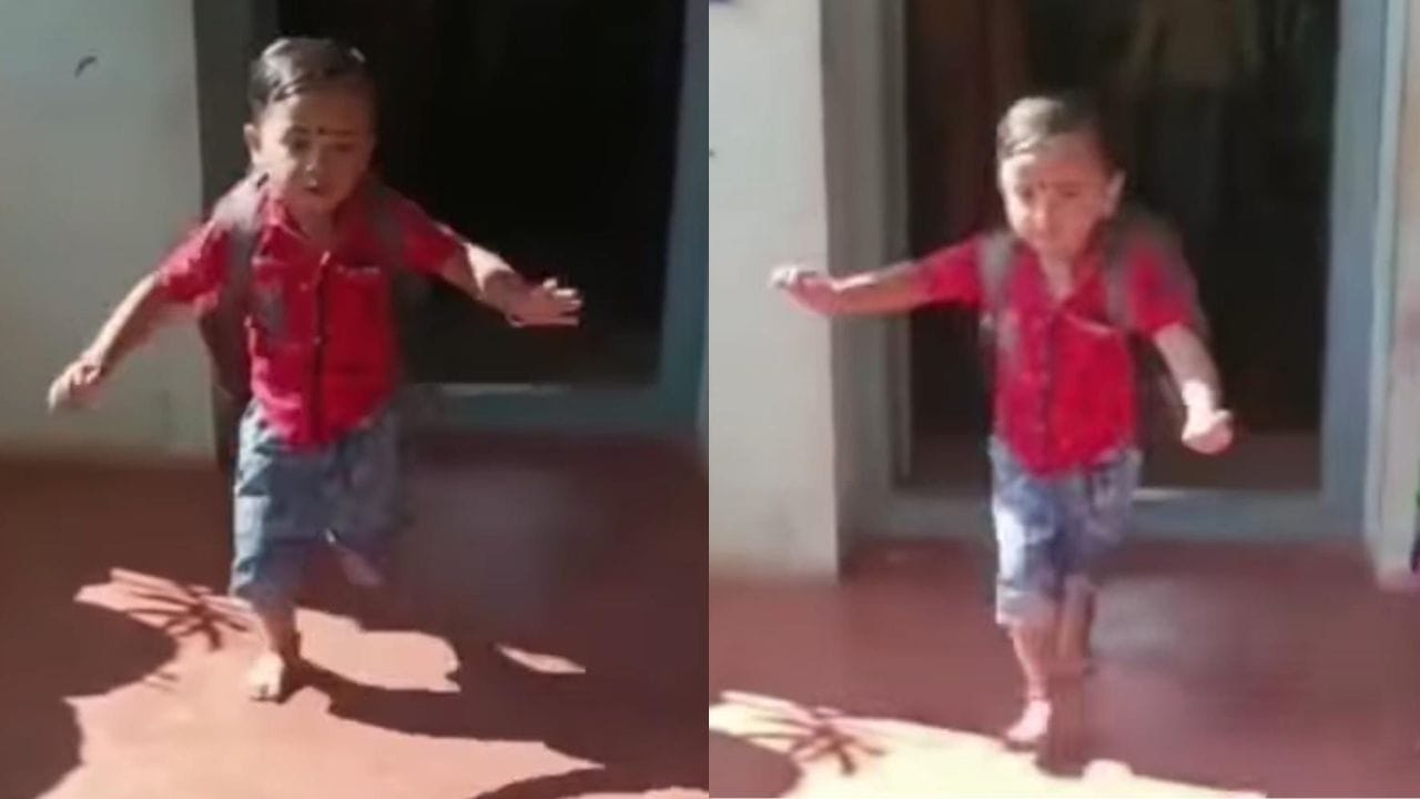 Video: ಅಂಗನವಾಡಿಗೆ ಬಿಡೋಕೆ ಬಂದ ಅಮ್ಮನ ಬಳಿ ಮುದ್ದಾಗಿ ಮಾತನಾಡಿ ಕಳಿಸಿಕೊಟ್ಟ ಕಂದಮ್ಮ Video: ಅಂಗನವಾಡಿಗೆ ಬಿಡೋಕೆ ಬಂದ ಅಮ್ಮನ ಬಳಿ ಮುದ್ದಾಗಿ ಮಾತನಾಡಿ ಕಳಿಸಿಕೊಟ್ಟ ಕಂದಮ್ಮ