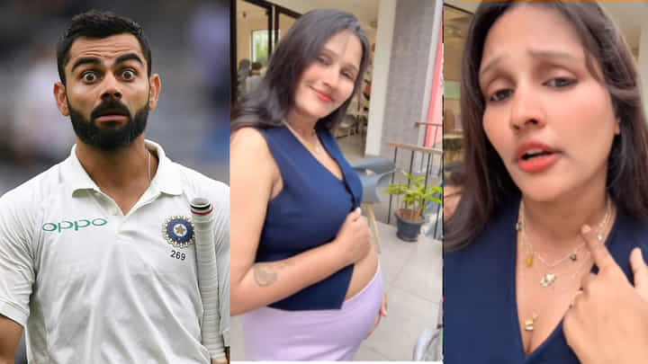 ನನ್ನ ಹೊಟ್ಟೆಯಲ್ಲಿ ಬೆಳೆಯುತ್ತಿರುವ ಮಗುವಿನ ತಂದೆ ವಿರಾಟ್ ಕೊಹ್ಲಿ..! ಯುವತಿಯ ಸ್ಫೋಟಕ ವಿಡಿಯೋ ವೈರಲ್ ನನ್ನ ಹೊಟ್ಟೆಯಲ್ಲಿ ಬೆಳೆಯುತ್ತಿರುವ ಮಗುವಿನ ತಂದೆ ವಿರಾಟ್ ಕೊಹ್ಲಿ..! ಯುವತಿಯ ಸ್ಫೋಟಕ ವಿಡಿಯೋ ವೈರಲ್