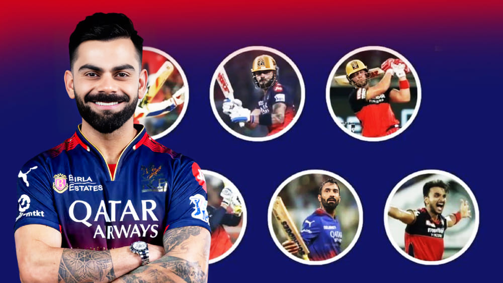 ಸಾರ್ವಕಾಲಿಕ RCB ಇಲೆವೆನ್ ಹೆಸರಿಸಿದ ವಿರಾಟ್ ಕೊಹ್ಲಿ
