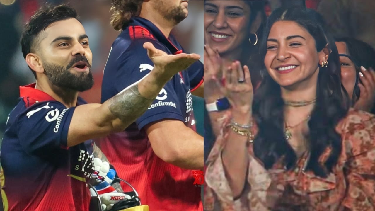 ಕೊಹ್ಲಿಯ ಕಿಸ್ಗೆ ನಾಚಿ ನೀರಾದ ಅನುಷ್ಕಾ ಶರ್ಮಾ