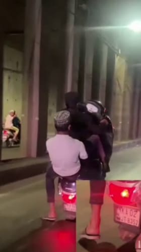 ಬೆಂಗಳೂರು: ನಾಯಂಡಹಳ್ಳಿ ಅಂಡರ್ ಪಾಸ್ ಬಳಿ ಪುಂಡರ ವ್ಹೀಲಿಂಗ್