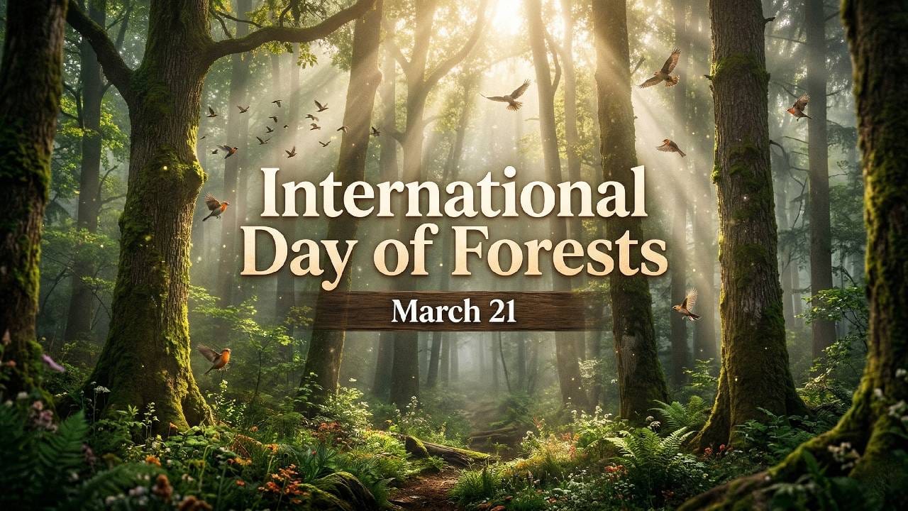 World Forest Day 2026: ಹಸಿರೇ ಉಸಿರು… ಕಾಡನ್ನು ಬೆಳೆಸಿ ನಾಡನ್ನು ಉಳಿಸೋಣ World Forest Day 2026: ಹಸಿರೇ ಉಸಿರು… ಕಾಡನ್ನು ಬೆಳೆಸಿ ನಾಡನ್ನು ಉಳಿಸೋಣ