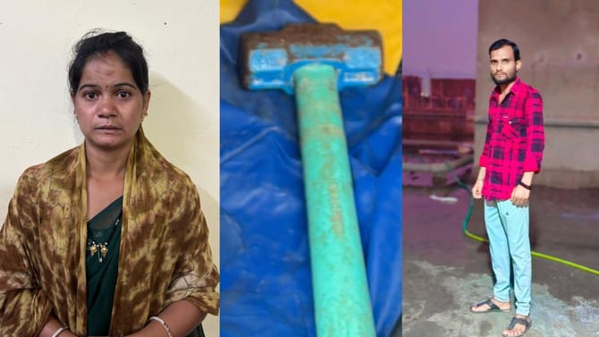 ಪತಿಯನ್ನೇ ಸುಪಾರಿ ನೀಡಿ ಕೊಲೆ ಮಾಡಿಸಿದ ಪತ್ನಿ!