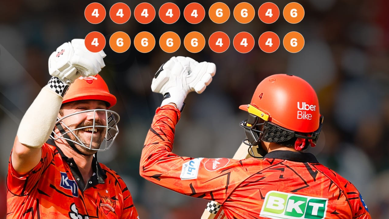 ಈ ಜೋಡಿ ಮೊದಲ ಆರು ಓವರ್ಗಳಲ್ಲಿ ವಿಕೆಟ್ ಕಳೆದುಕೊಳ್ಳದೆ 105 ರನ್ ಕಲೆಹಾಕಿದರು. ಈ ಮೂಲಕ ಈ ಮೈದಾನದಲ್ಲಿ ಪವರ್ ಪ್ಲೇ ಅತ್ಯಧಿಕ ಮೊತ್ತ ದಾಖಲಿಸಿದ ದಾಖಲೆಯನ್ನು ನಿರ್ಮಿಸಿದರು. ಈ ಪಂದ್ಯದಲ್ಲಿ, ಸನ್ರೈಸರ್ಸ್ ಹೈದರಾಬಾದ್ ಕೇವಲ 5.5 ಓವರ್ಗಳಲ್ಲಿ 100 ರನ್ಗಳ ಗಡಿ ದಾಟಿತು. ಈ ಮೂಲಕ ಹೈದರಾಬಾದ್ ಮೂರನೇ ಬಾರಗೆ ಐಪಿಎಲ್ ಇತಿಹಾಸದಲ್ಲಿ ವೇಗವಾಗಿ ನೂರು ರನ್ ಗಳಿಸಿದ ತಂಡವೆಂಬ ದಾಖಲೆ ಬರೆಯಿತು.