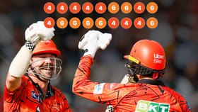 ಪವರ್‌ಪ್ಲೇನಲ್ಲಿ ಶತಕ; ಮತ್ತೊಂದು ದಾಖಲೆ ಬರೆದ ಅಭಿ- ಹೆಡ್