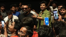 ಬೆಂಗಳೂರಿಗೆ ಬಂದ ನಟ ಅಡಿವಿಶೇಷ್ ಕೈಕುಲುಕಲು ಮುಗಿಬಿದ್ದ ಜನ