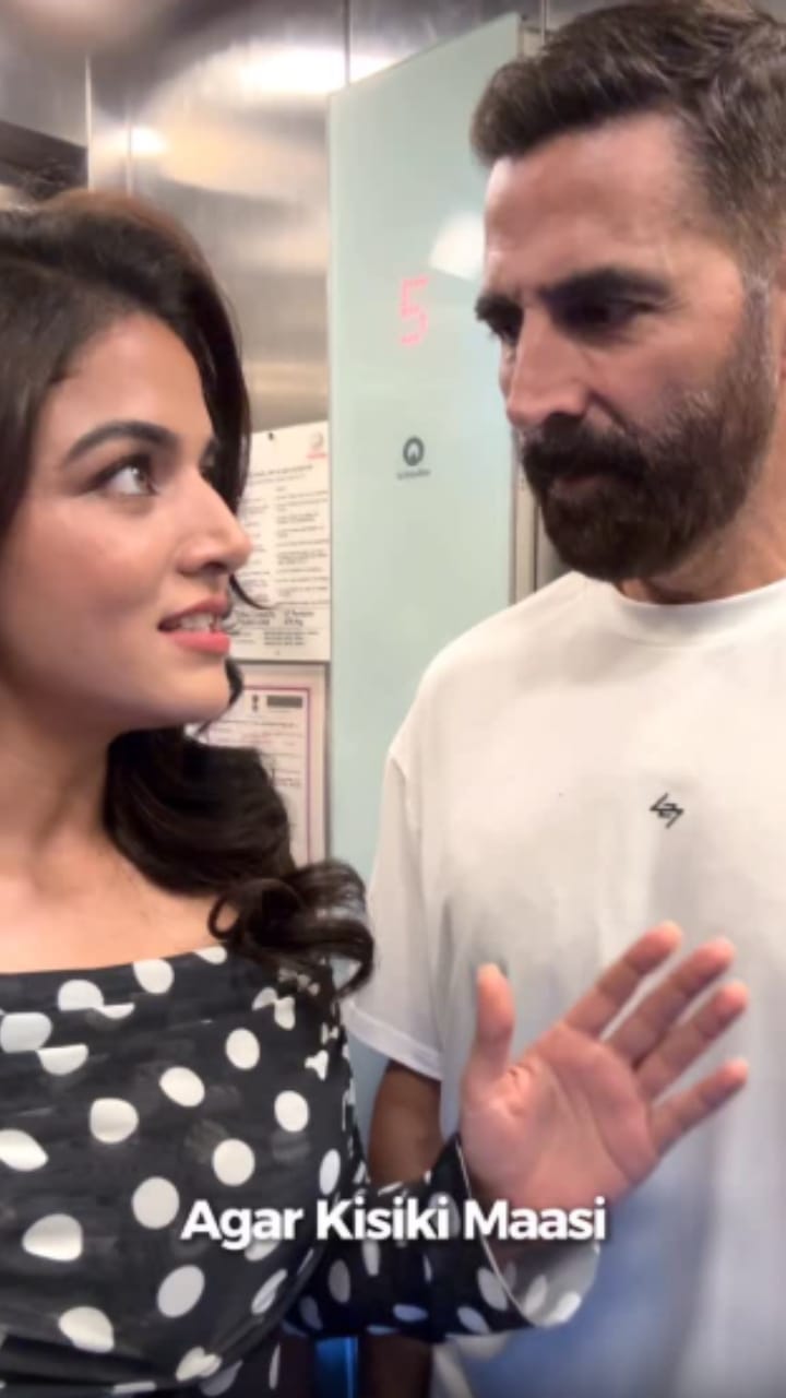 ಅಕ್ಷಯ್ ಕುಮಾರ್​ಗೆ ಪ್ರಶ್ನೆ ಕೇಳಿ ತಲೆತಿಂದ ನಟಿ: ವಿಡಿಯೋ ನೋಡಿ