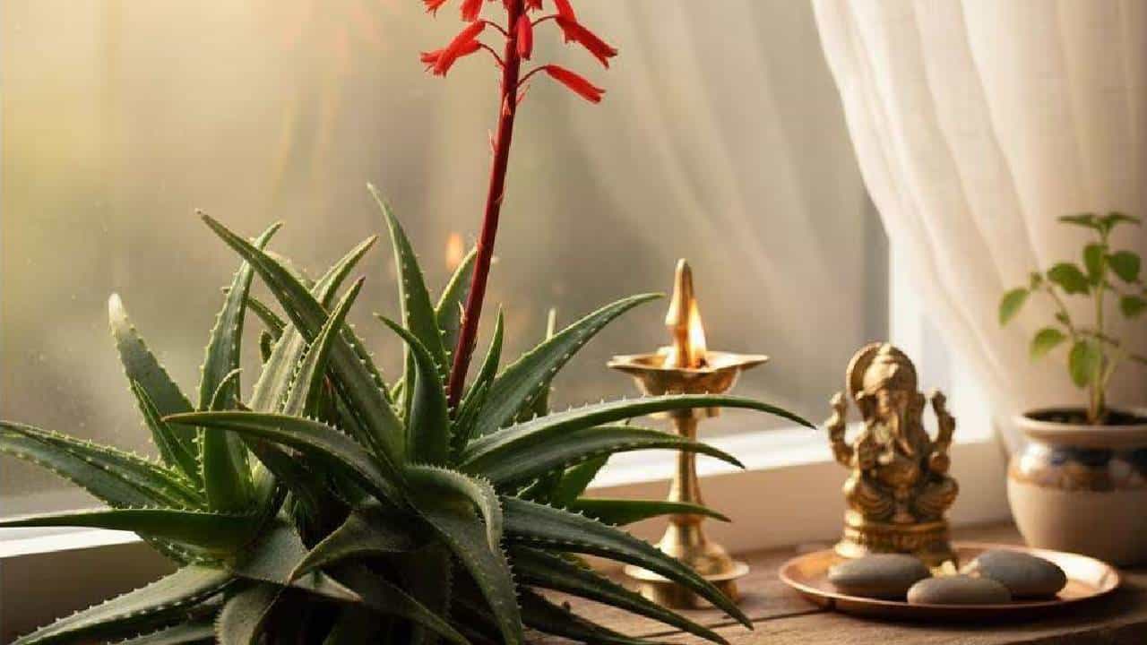 Vasthu Tips: ಸೌಂದರ್ಯಕ್ಕೆ ಮಾತ್ರವಲ್ಲ, ಸಮೃದ್ಧಿಗೂ ಅಲೋವೆರಾ; ಈ ದಿಕ್ಕಿನಲ್ಲಿ ಗಿಡವಿದ್ದರೆ ಬದಲಾಗುತ್ತೆ ನಿಮ್ಮ ಲಕ್! Vasthu Tips: ಸೌಂದರ್ಯಕ್ಕೆ ಮಾತ್ರವಲ್ಲ, ಸಮೃದ್ಧಿಗೂ ಅಲೋವೆರಾ; ಈ ದಿಕ್ಕಿನಲ್ಲಿ ಗಿಡವಿದ್ದರೆ ಬದಲಾಗುತ್ತೆ ನಿಮ್ಮ ಲಕ್!