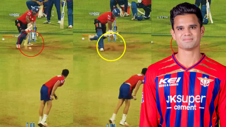 ಅರ್ಜುನ್ ತೆಂಡೂಲ್ಕರ್ ಯಾರ್ಕರ್ಗೆ LSG ಬ್ಯಾಟರ್ಗಳು ತಬ್ಬಿಬ್ಬು..! ಅರ್ಜುನ್ ತೆಂಡೂಲ್ಕರ್ ಯಾರ್ಕರ್ಗೆ LSG ಬ್ಯಾಟರ್ಗಳು ತಬ್ಬಿಬ್ಬು..!