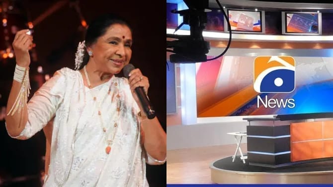 ಆಶಾ ಭೋಸ್ಲೆ ಹಾಡು ಪ್ರಸಾರ ಮಾಡಿದ ಪಾಕ್ ಟಿವಿಗೆ ನೊಟೀಸ್, ಆದರೆ...