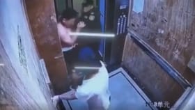 ಲಿಫ್ಟ್​​ನಲ್ಲಿ ವ್ಯಕ್ತಿಯಿಂದ ಮಹಿಳೆಯ ಮೇಲೆ ಹಲ್ಲೆ