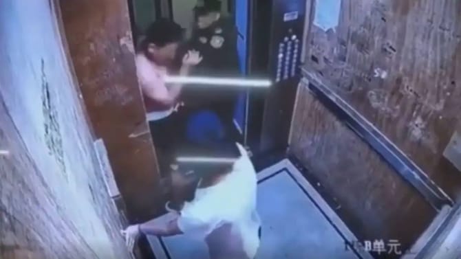 ಲಿಫ್ಟ್​​ನಲ್ಲಿ ವ್ಯಕ್ತಿಯಿಂದ ಮಹಿಳೆಯ ಮೇಲೆ ಹಲ್ಲೆ