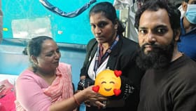 ಆಂಧ್ರಪ್ರದೇಶ: ರೈಲಿನಲ್ಲಿ ಮುದ್ದಾದ ಮಗುವಿಗೆ ಜನ್ಮ ನೀಡಿದ ಮಹಿಳೆ