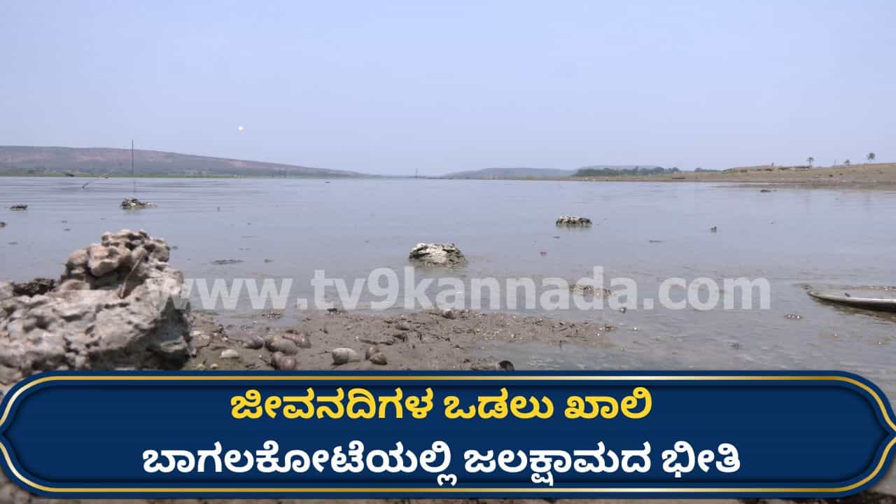 ಬಾಗಲಕೋಟೆಯಲ್ಲಿ ನದಿಗಳು ಖಾಲಿ ಖಾಲಿ, ಕುಸಿಯುತ್ತಿರುವ ಅಂತರ್ಜಲ: 114 ಗ್ರಾಮಗಳಲ್ಲಿ ಜಲಕ್ಷಾಮದ ಭೀತಿ