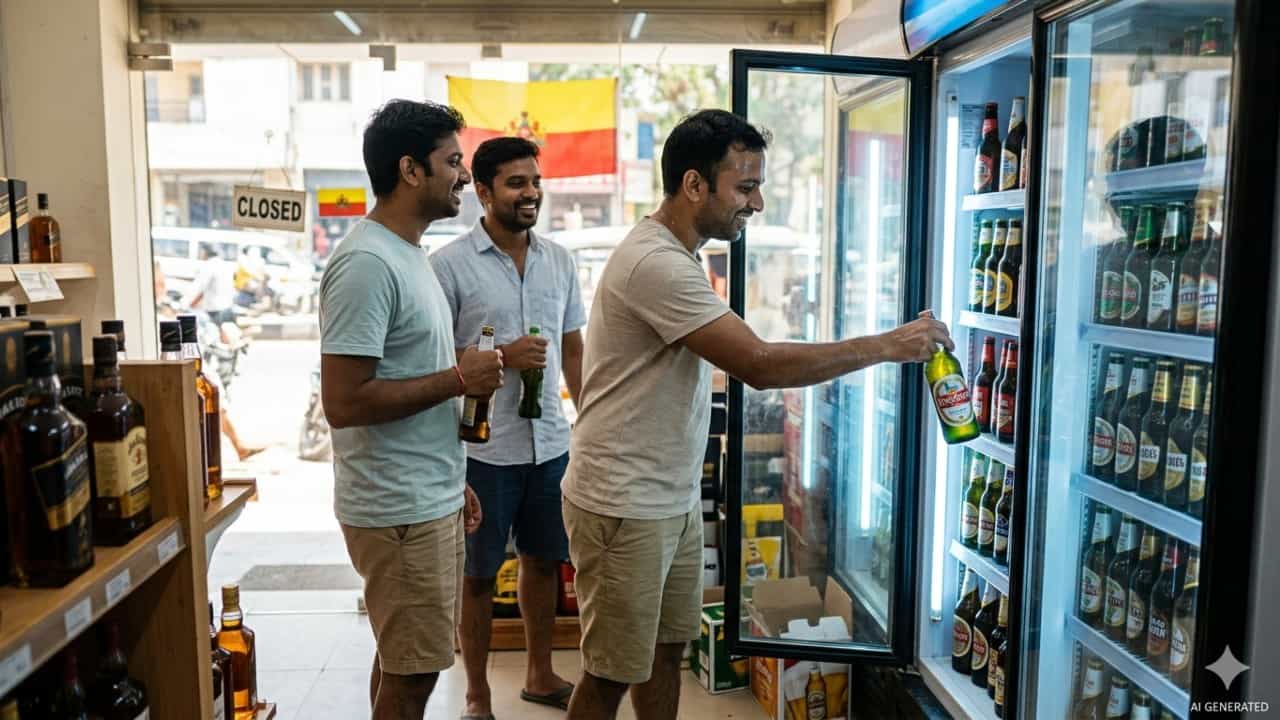 ಬಿಸಿಲಿನ ಬೇಗೆಗೆ ಕೋಲ್ಡ್ ಬಿಯರ್ಗೆ ಭಾರಿ ಬೇಡಿಕೆ! ಬೆಂಗಳೂರಿನಲ್ಲಿ ಸ್ಟಾಕ್ ಕೊರತೆ ಬಿಸಿಲಿನ ಬೇಗೆಗೆ ಕೋಲ್ಡ್ ಬಿಯರ್ಗೆ ಭಾರಿ ಬೇಡಿಕೆ! ಬೆಂಗಳೂರಿನಲ್ಲಿ ಸ್ಟಾಕ್ ಕೊರತೆ