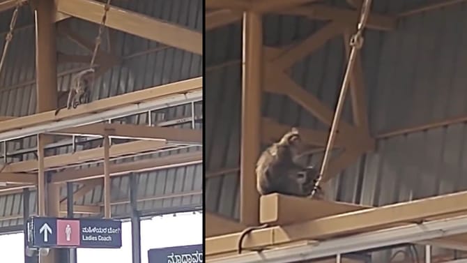 ನಮ್ಮ ಮೆಟ್ರೋದಲ್ಲಿ ಮನಕಲಕುವ ದೃಶ್ಯ