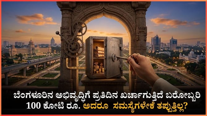 ಬೆಂಗಳೂರಿಗಾಗಿ ದಿನಕ್ಕೆ 100 ಕೋಟಿ ಖರ್ಚು! ಅದರೂ ಸಮಸ್ಯೆ ತಪ್ಪುತ್ತಿಲ್ಲ