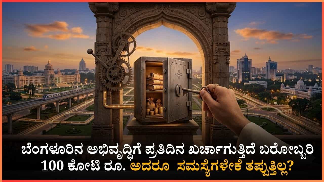 ಬೆಂಗಳೂರಿಗಾಗಿ ದಿನಕ್ಕೆ 100 ಕೋಟಿ ಖರ್ಚು!: ಇಷ್ಟೊಂದು ಖರ್ಚಾದರೂ ಸಮಸ್ಯೆಗಳೇಕೆ ತಪ್ಪುತ್ತಿಲ್ಲ? ಈ ಹಣ ಎಲ್ಲಿಗೆ ಹೋಗುತ್ತಿದೆ?