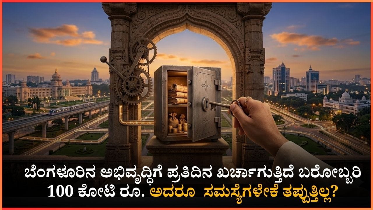 ಬೆಂಗಳೂರಿಗಾಗಿ ದಿನಕ್ಕೆ 100 ಕೋಟಿ ಖರ್ಚು!: ಇಷ್ಟೊಂದು ಖರ್ಚಾದರೂ ಸಮಸ್ಯೆಗಳೇಕೆ ತಪ್ಪುತ್ತಿಲ್ಲ? ಈ ಹಣ ಎಲ್ಲಿಗೆ ಹೋಗುತ್ತಿದೆ? ಬೆಂಗಳೂರಿಗಾಗಿ ದಿನಕ್ಕೆ 100 ಕೋಟಿ ಖರ್ಚು!: ಇಷ್ಟೊಂದು ಖರ್ಚಾದರೂ ಸಮಸ್ಯೆಗಳೇಕೆ ತಪ್ಪುತ್ತಿಲ್ಲ? ಈ ಹಣ ಎಲ್ಲಿಗೆ ಹೋಗುತ್ತಿದೆ?