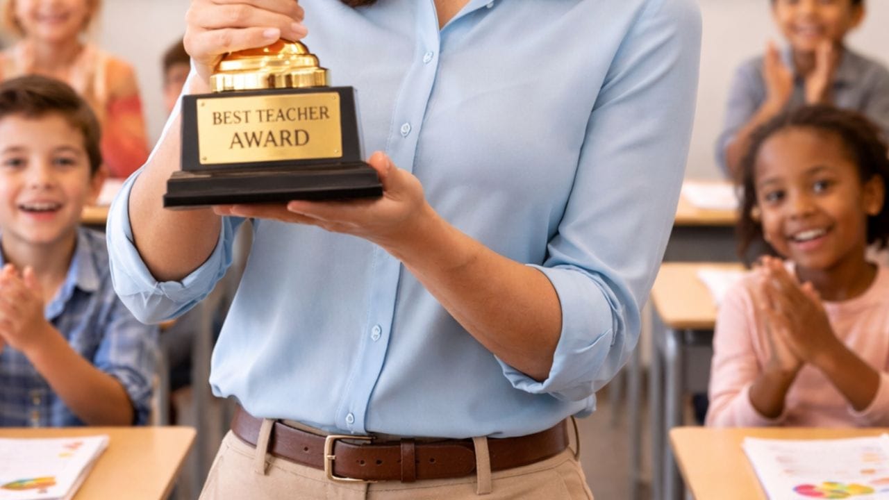 ಬಸ್‌ ಸ್ಟ್ಯಾಂಡ್‌ನಲ್ಲಿ ಮಲಗುತ್ತಿದ್ದ ಬೆಳಗಾವಿ ಯುವಕ ಈಗ ರಾಜ್ಯದ ಅತ್ಯುತ್ತಮ ಶಿಕ್ಷಕ!