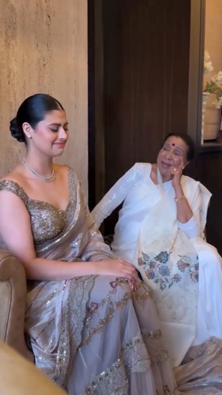 ಅಜ್ಜಿ ಆಶಾ ಭೋಸ್ಲೆ ಜೊತೆಗಿನ ವಿಡಿಯೋ ಹಂಚಿಕೊಂಡ ಜನೈ ಭೋಸ್ಲೆ