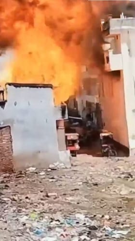 ವಾರಾಣಸಿಯಲ್ಲಿ ಸಿಲಿಂಡರ್ ಸ್ಫೋಟ