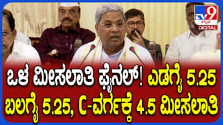 ಒಳ ಮೀಸಲಾತಿ ಗೊಂದಲಕ್ಕೆ ತೆರೆ ಎಳೆದ ರಾಜ್ಯ ಸರ್ಕಾರ, ಸಂಪುಟ ತೀರ್ಮಾನದ ಬಗ್ಗೆ ಸಿಎಂ ಹೇಳಿದ್ದಿಷ್ಟು